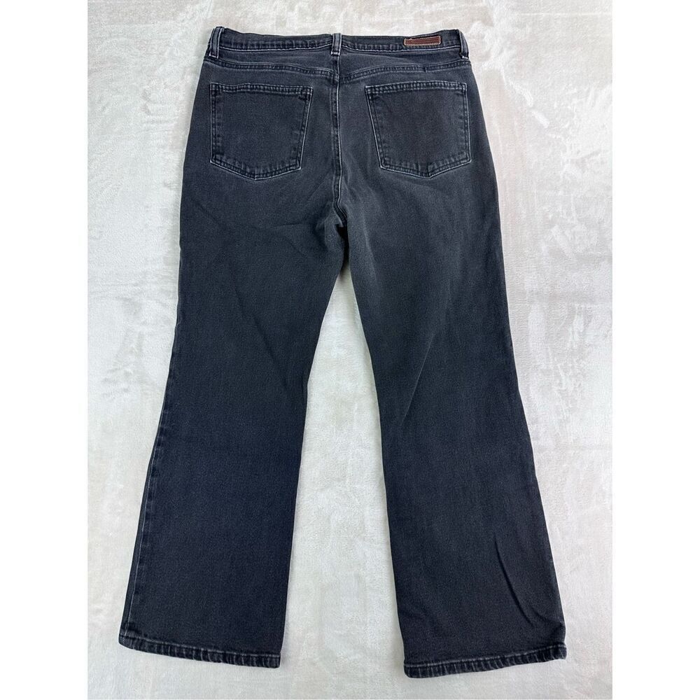 POLO JEANS CO Jeans Womens 14 Classic Bootcut‎ Black Denim Mid-Rise Y2K Rodeo - Picture 2 of 8